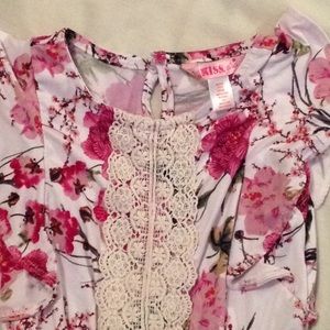 One piece dress shorts, one piece.